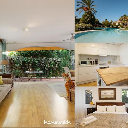 Ground Floor Holiday Apartment With Terrace And Pool In Puerto Banus, มาร์เบยา ภายนอก รูปภาพ